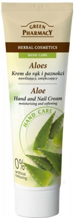 Green Pharmacy Aloe Hand & Nail Cream 100 ml Håndkrem