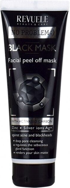 Revuele No Problem Black Mask 80 ml Ansiktsmaske