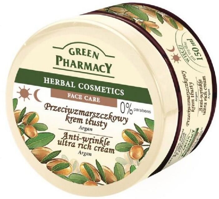 Green Pharmacy Argan Anti-Wrinkle Ultra Rich Cream 150 ml Ansiktskrem