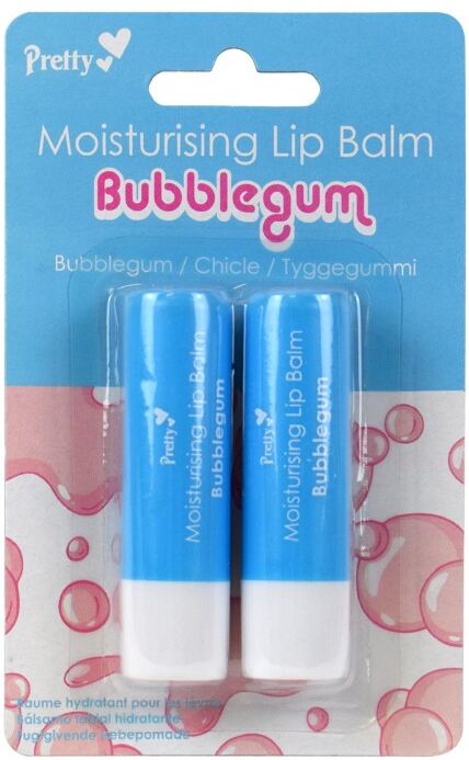 Pretty Moisturising Lip Balm Kids Bubblegum 2 x 4,3 g Lipbalm