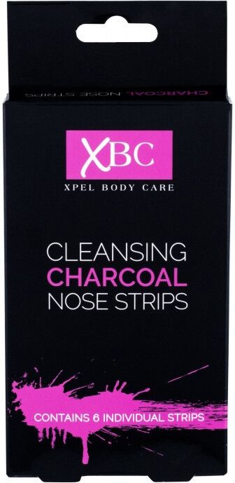 XBC Cleansing Charcoal Nose Strips 6 stk Ansiktsmaske