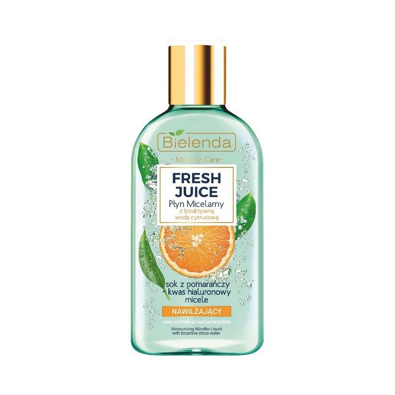 Bielenda Fresh Juice Moisturizing Micellar Liquid Orange Juice 100 ml Ansiktsrens