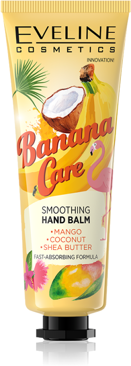 Eveline Banana Care Smoothing Hand Balm 50 ml Håndkrem