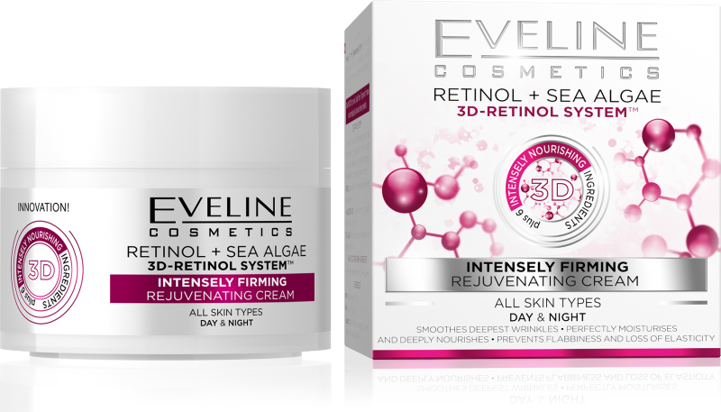 Eveline 3D-Retinol System Firming Cream 50 ml Ansiktskrem