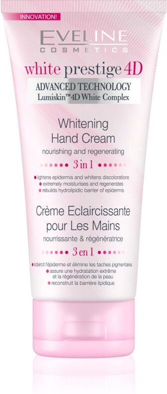 Eveline White Prestige 4D Whitening Hand Cream 100 ml Håndkrem