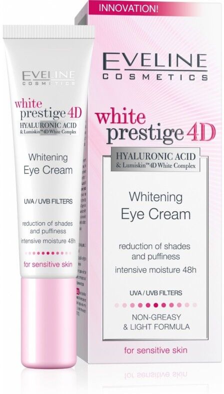 Eveline White Prestige 4D Whitening Eye Cream 20 ml Øyekrem