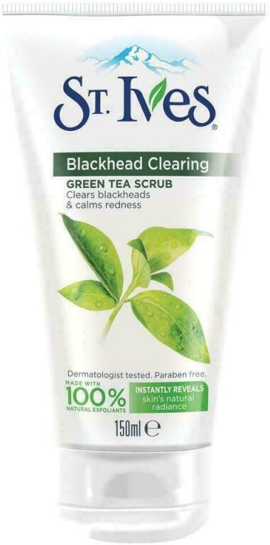 St. Ives Blackhead Green Tea Scrub 150 ml Ansiktsskrubbe