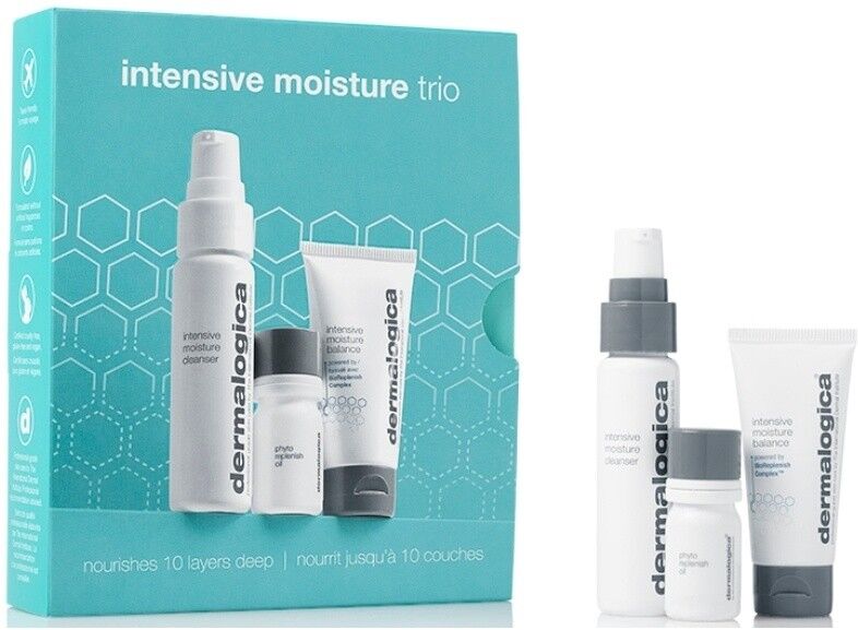 Dermalogica Intensive Moisture Trio 30 ml + 15 ml + 4 ml Hudpleiesett