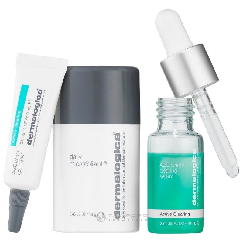 Dermalogica Active Clearing Skin Kit 10 ml + 6 ml + 13 g Hudpleiesett