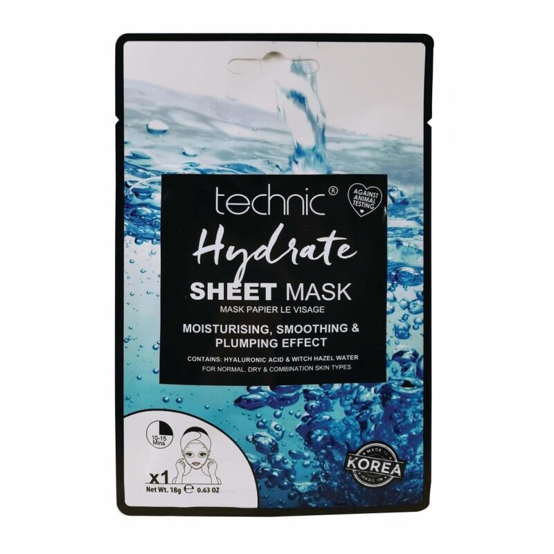 Technic Hydrate Sheet Mask 18 g Ansiktsmaske