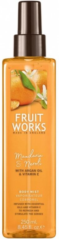 Fruit Works Mandarin & Neroli Body Mist 250 ml Bodymist