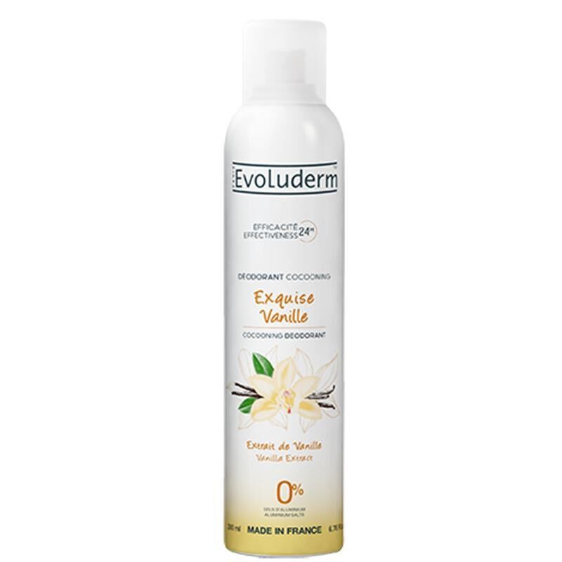 Evoluderm Exquise Vanille Deospray 200 ml Deodorant