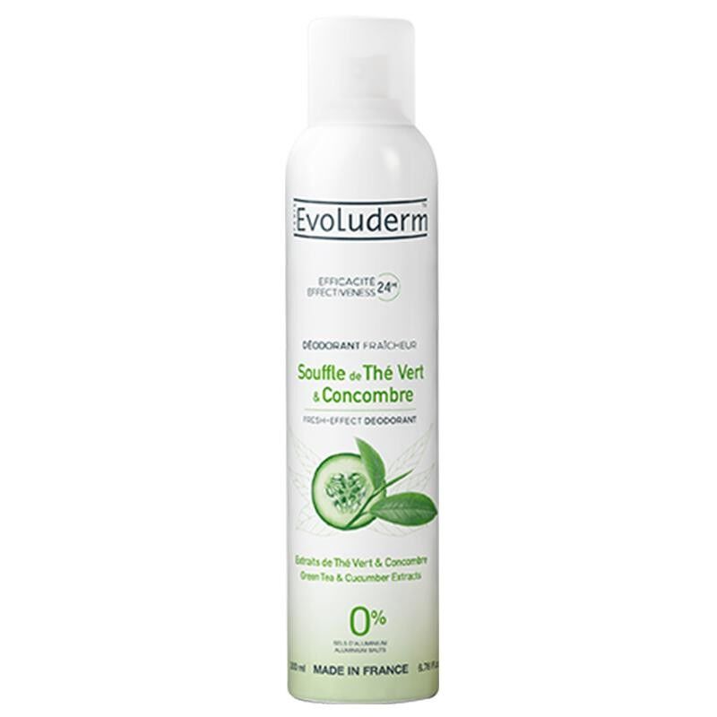 Evoluderm Souffle De The Vert & Concombre Deospray 200 ml Deodorant