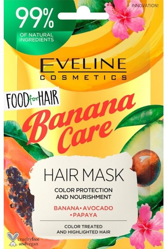 Eveline Banana Care Hair Mask 20 ml Hårmaske