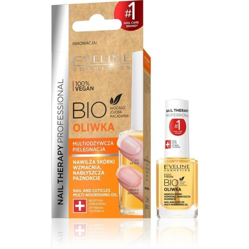 Eveline Bio Nail Therapy Multi-Nourishing Oil 12 ml Neglepleie