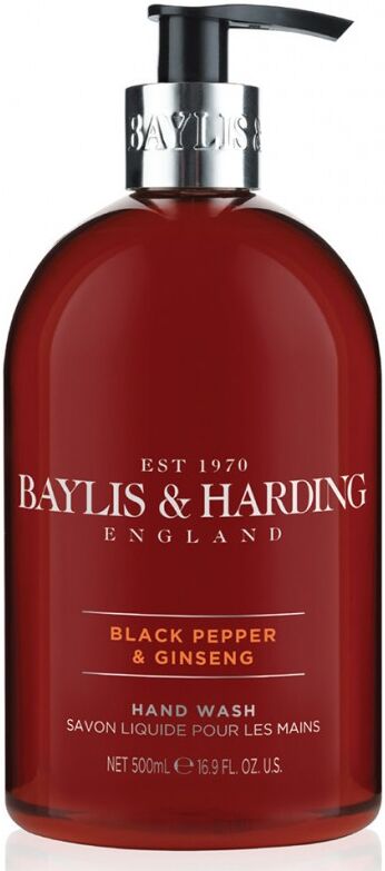 Baylis & Harding Black Pepper & Ginseng Hand Wash 500 ml Håndsåpe