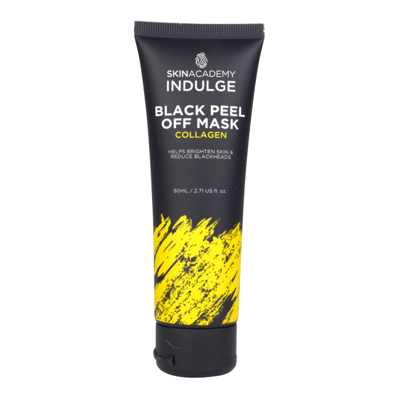Skin Academy Indulge Black Peel Off Mask Collagen 80 ml Ansiktsmaske