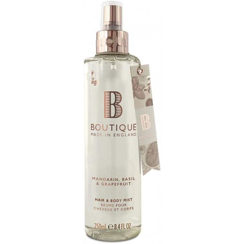 Boutique Mandarin & Basil & Grapefruit Hair & Body Mist 250 ml Bodymist