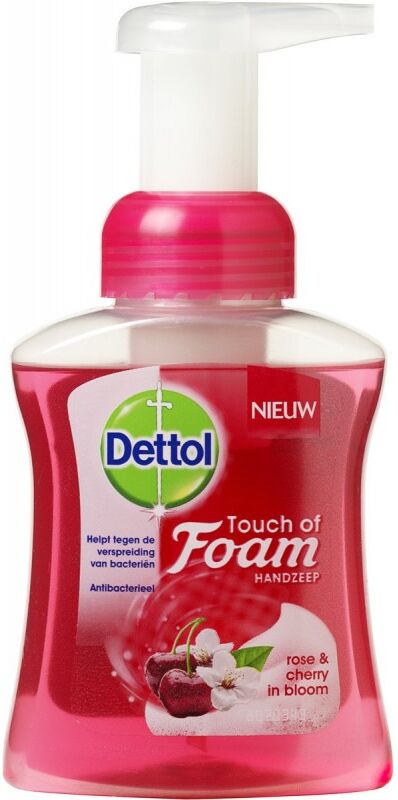 Dettol Touch Of Foam Rose & Cherry In Bloom Hand Soap 250 ml Håndsåpe