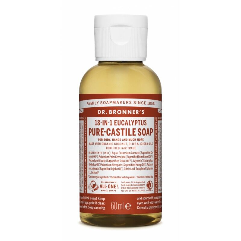 Dr. Bronner’s Castile Soap Eucalyptus 60 ml Såpe