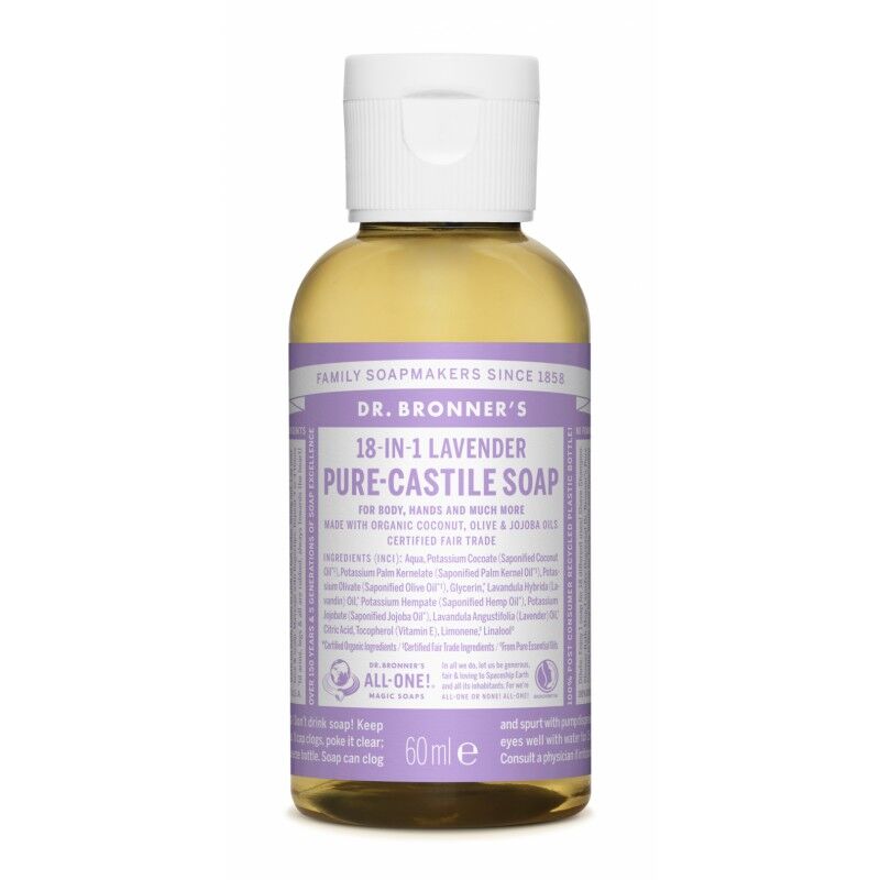 Dr. Bronner’s Castile Soap Lavender 60 ml Såpe