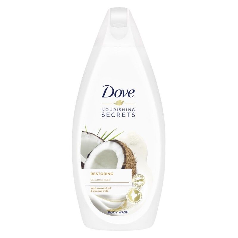 Dove Restoring Body Wash With Coconut Oil & Almond Milk 225 ml Body Wash