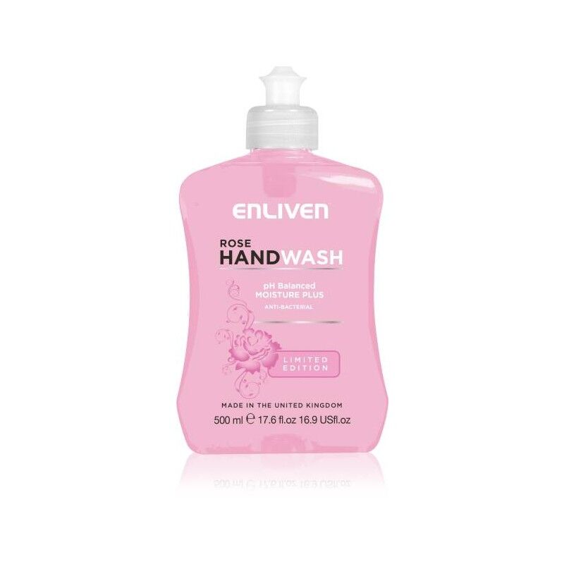 Enliven Anti-bacterial Handwash Rose 500 ml Håndsåpe