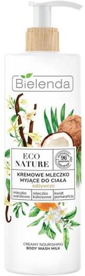 Bielenda Eco Nature Vanilla Milk & Coconut Milk & Orange Blossom Body Milk 400 ml Body Wash