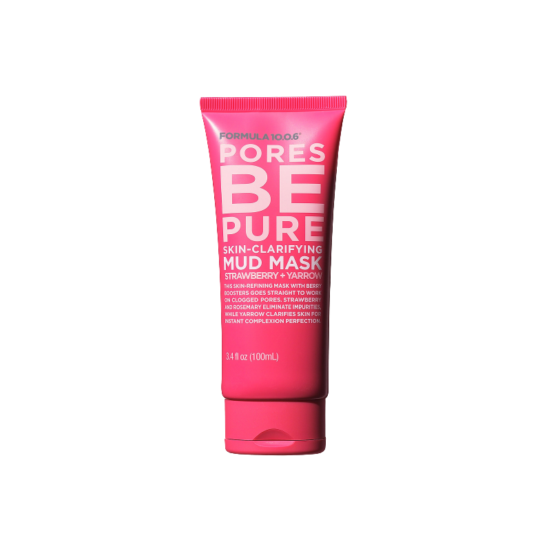 Formula 10.0.6 Pores Be Pure Skin Clarifying Mud Mask 100 ml Ansiktsmaske