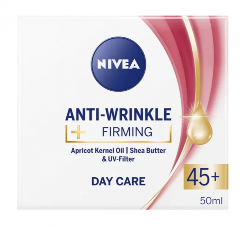 Nivea Anti Wrinkle Firming Day Care 45+ 50 ml Dagkrem