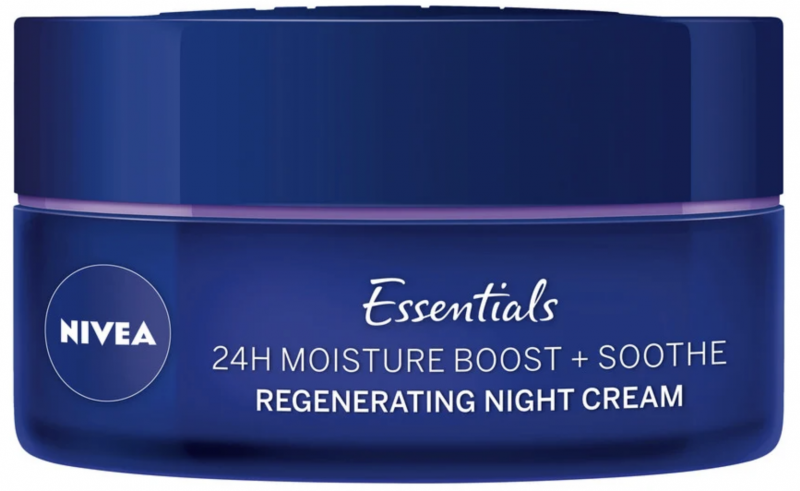 Nivea Essentials Moisture Boost Sensitive Night Cream 50 ml Nattkrem