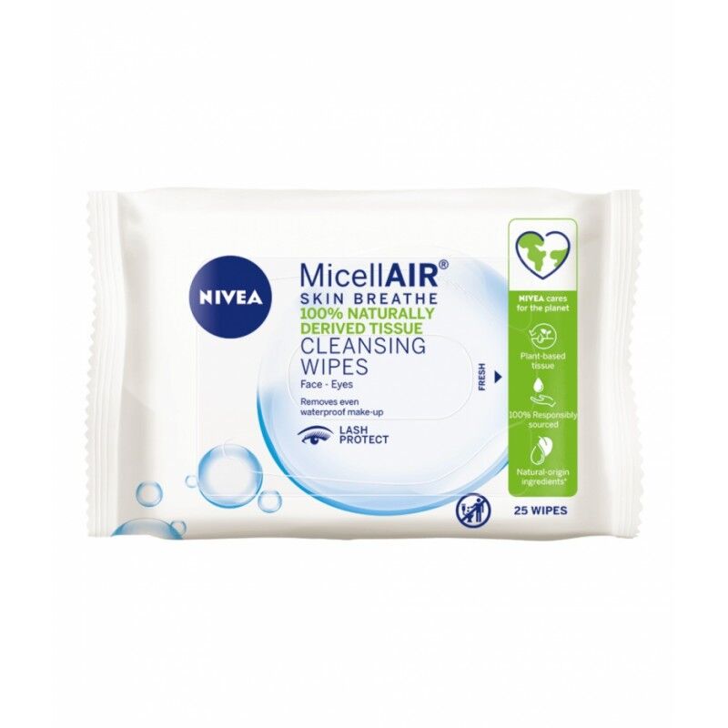 Nivea Micellar All In One Cleansing Wipes 25 pcs Renseservietter