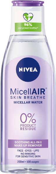 Nivea Micellair Micellar Water Sensitive Skin 200 ml Sminkefjerner