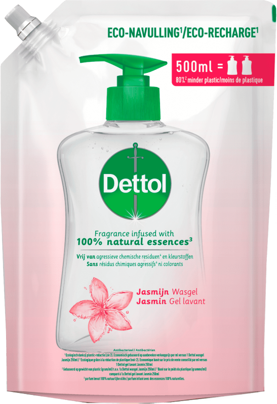 Dettol Hand Soap Refill Jasmin 500 ml Håndsåpe