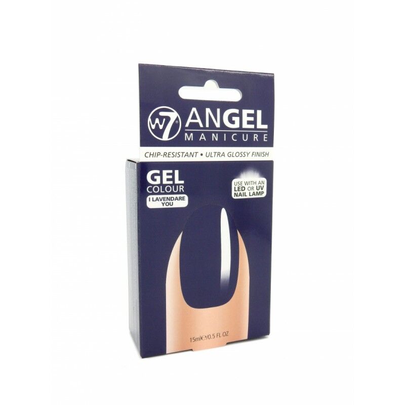 W7 Angel Manicure Gel Colour I Lavendare You 15 ml Neglelakk