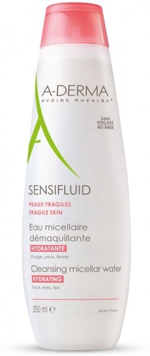 A-Derma Sensifluid Cleansing Micellar Milk 250 ml Ansiktsrens