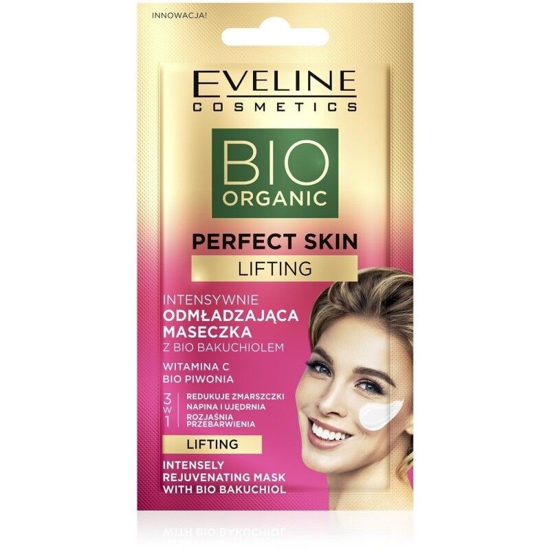 Eveline Perfect Skin Lifting Intensely Rejuvenating Mask With Bio Bakuchiol 8 ml Ansiktsmaske