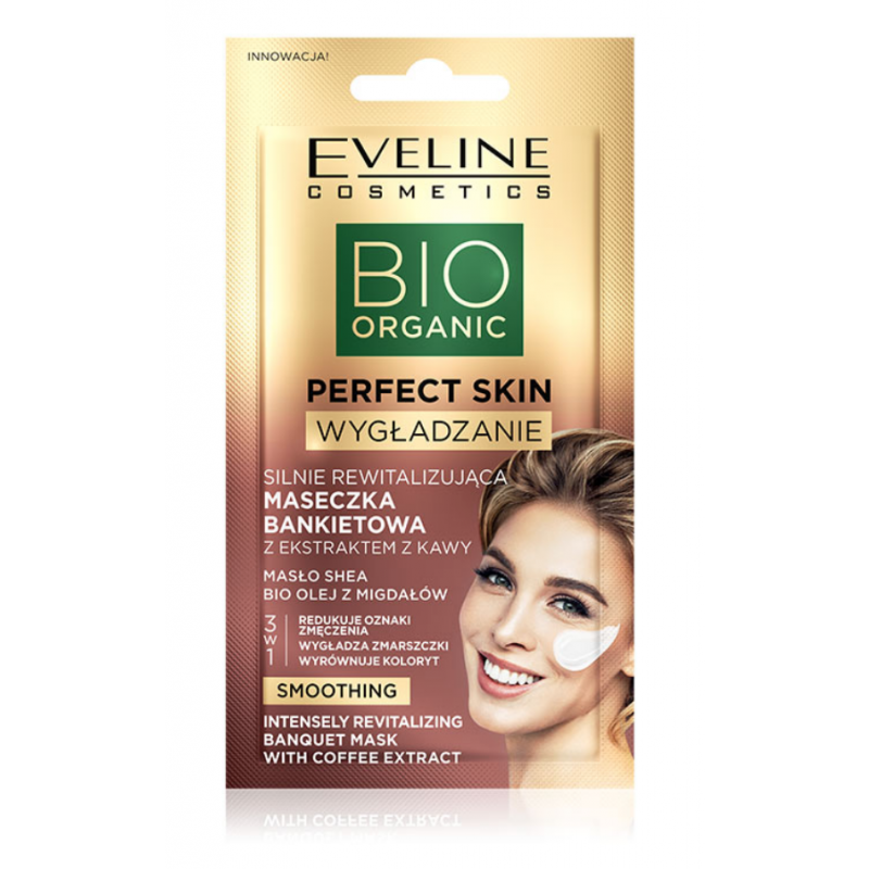 Eveline Perfect Skin Nourishment Rich Regenerating Mask With Manuka Honey 8 ml Ansiktsmaske