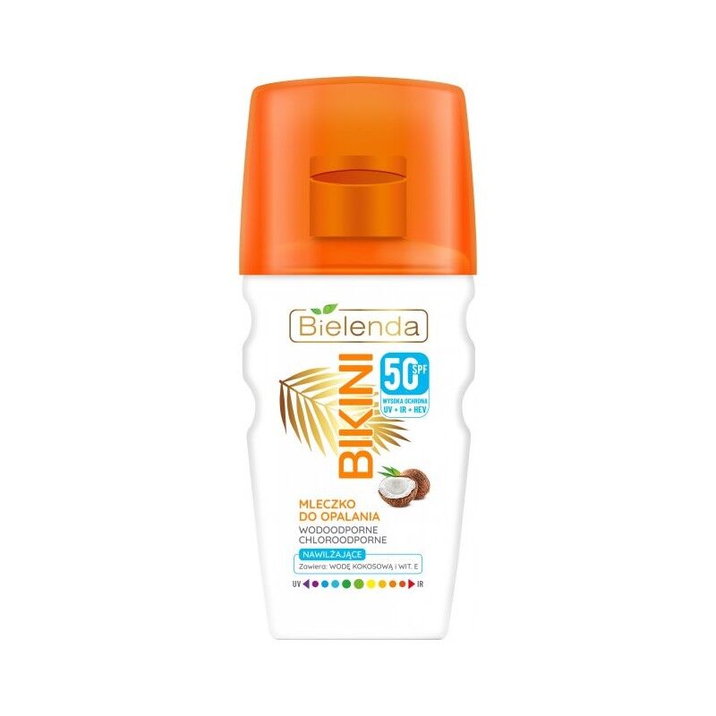 Bielenda Bikini Light Coconut Suntan Milk SPF50 150 ml Solkrem