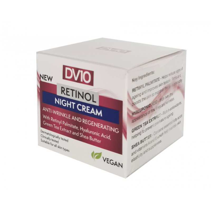 DermaV10 Retinol Night Cream 50 ml Nattkrem