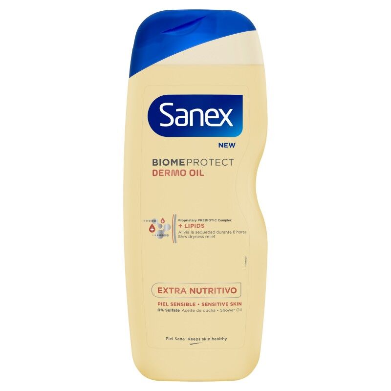 Sanex Biome Protect Dermo Oil 600 ml Dusjsåpe