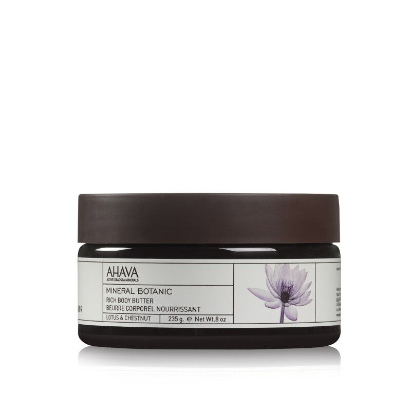 AHAVA Mineral Botanic Body Butter Lotus & Chestnut 235 g Kroppskrem