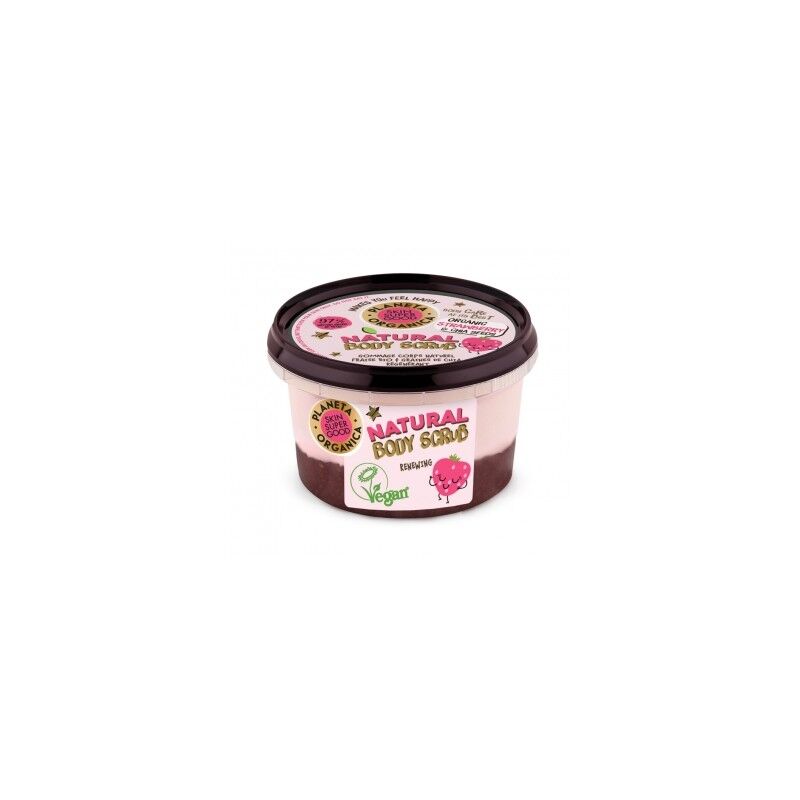 Planeta Organica Strawberry & Chia Body Scrub 250 ml Bodyscrub