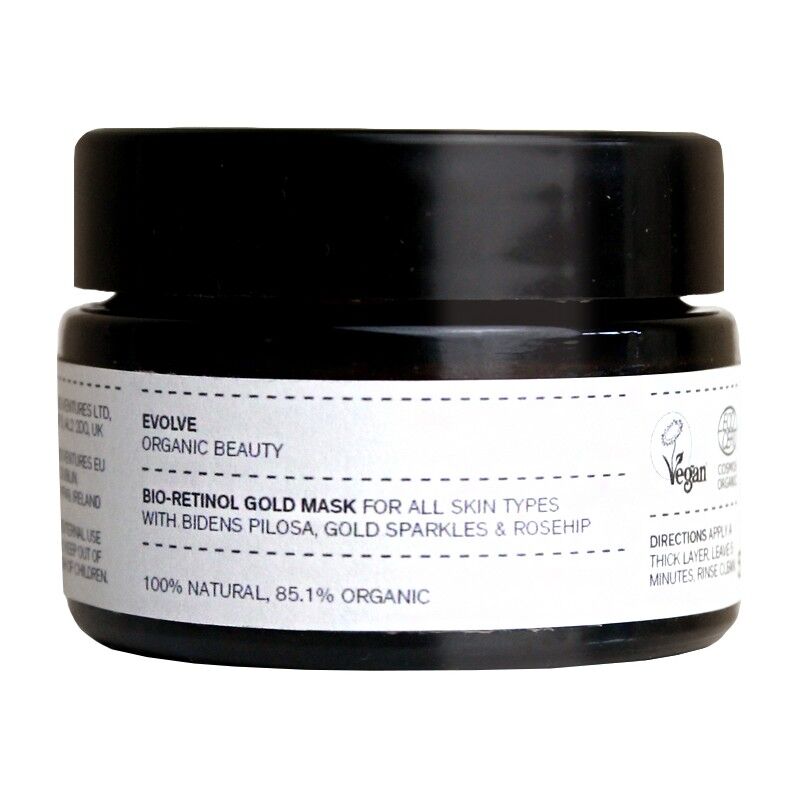 Evolve Organic Beauty Bio-Retinol Gold Mask 30 ml Ansiktsmaske