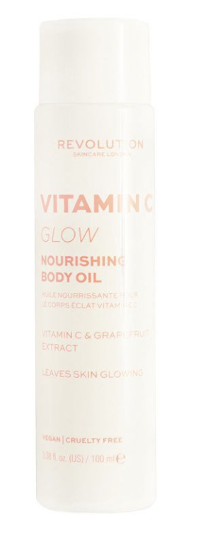 Revolution Makeup Skincare Vitamin C Glow Nourishing Body Oil 100 ml Kroppsolje