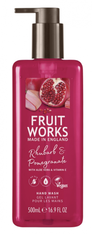 Fruit Works Pomegranate & Rhubarb Hand Wash 500 ml Håndsåpe