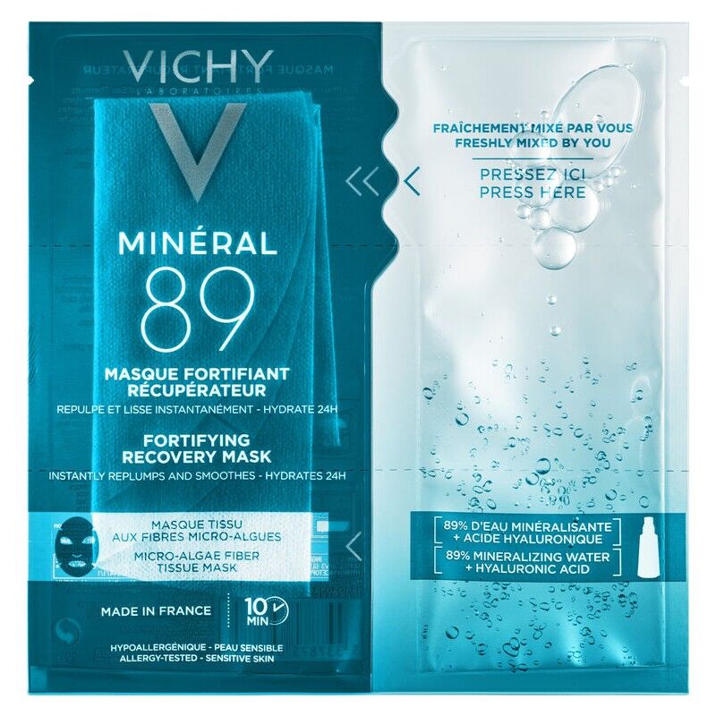 Vichy Mineral 89 Fortifying Recovery Mask 1 stk Ansiktsmaske