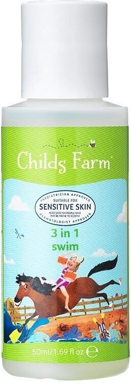 Childs Farm 3 In 1 Swim Strawberry & Organic Mint 50 ml Dusjsåpe