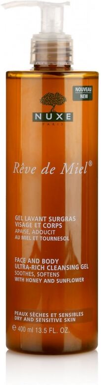 Nuxe Reve de Miel Face & Body Cleansing Gel 400 ml Rensegel