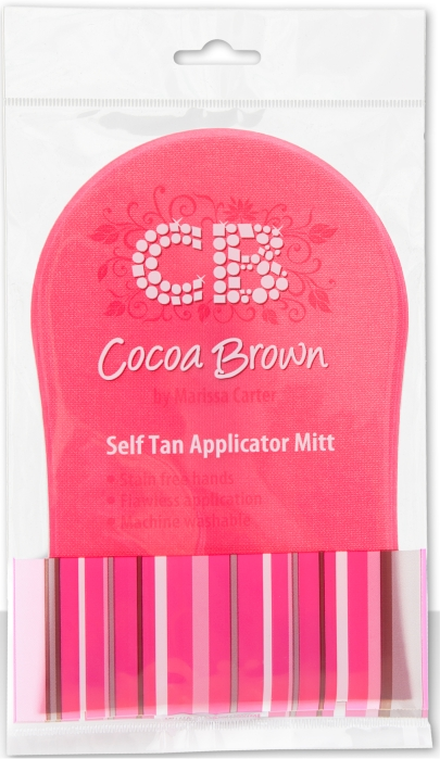 Cocoa Brown Pink Tanning Applicator Hanske 1 stk Tilbehør